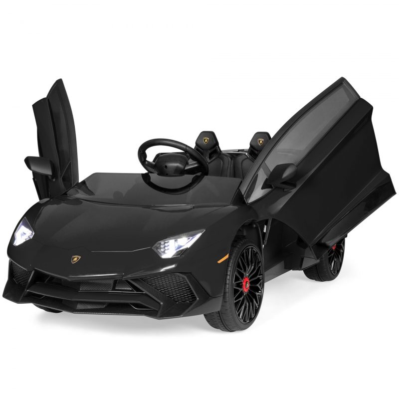 Lamborghini Aventador Noir,  voiture électrique enfant 12 volts 4