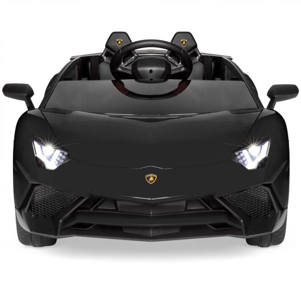 Lamborghini Aventador Noir,  voiture électrique enfant 12 volts 3