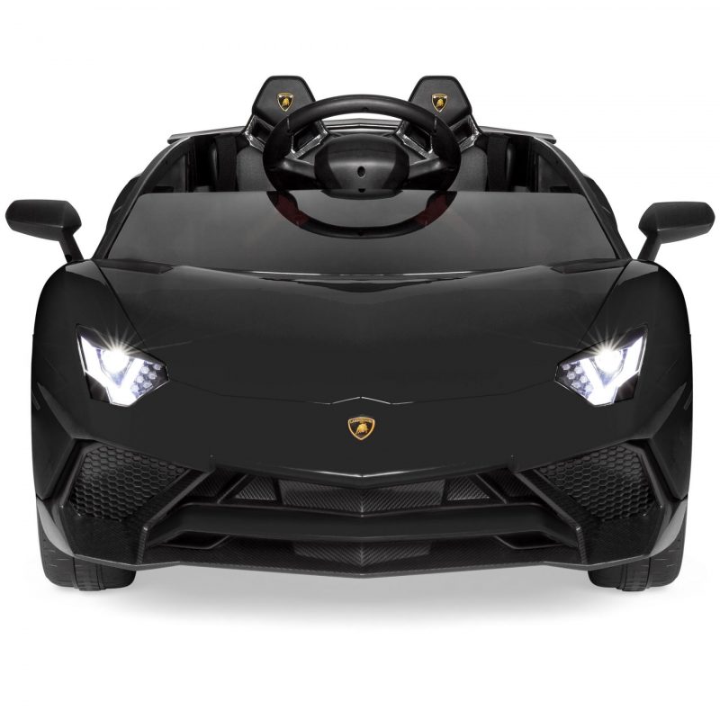 Lamborghini Aventador Noir,  voiture électrique enfant 12 volts 5