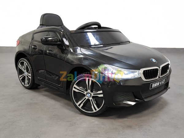 BMW série 640i GT Noir, voiture électrique pour enfant 12 volts 3