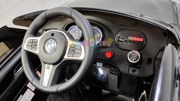 BMW série 640i GT Noir, voiture électrique pour enfant 12 volts 2
