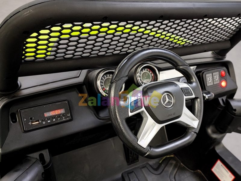 Mercedes Unimog XXL 12v 10Ah – PACK LUXE Vert électrique 3