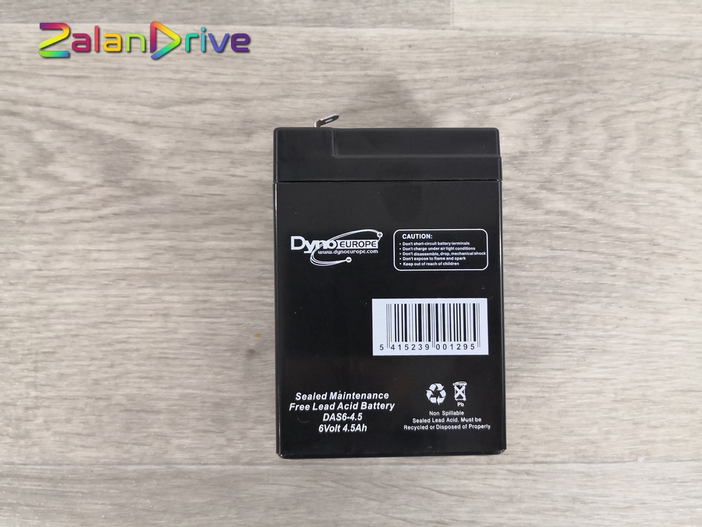 Batterie 6V 4.5Ah - Voitures électriques - ZalanDrive