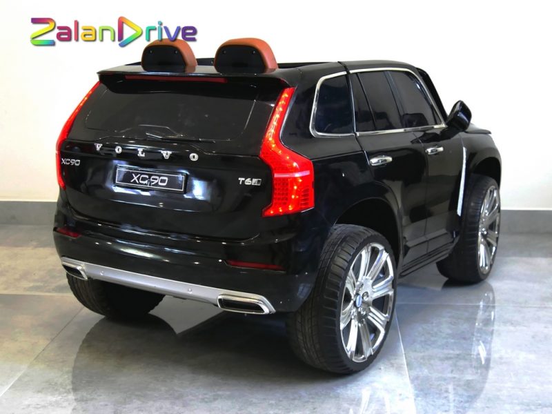 Volvo XC90 Luxe Noir, voiture électrique pour enfant 12 volts 5