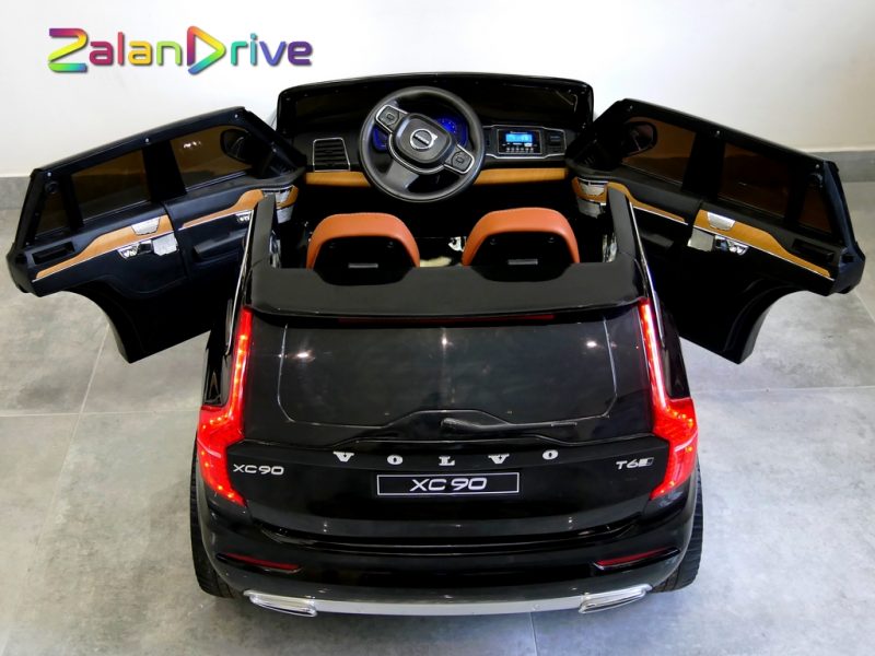Volvo XC90 Luxe Noir, voiture électrique pour enfant 12 volts 6