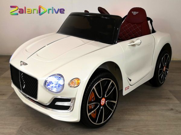 Bentley EXP12 Blanc, 12volts, voiture électrique enfant – Image 4