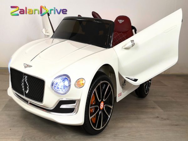 Bentley EXP12 Blanc, 12volts, voiture électrique enfant – Image 3
