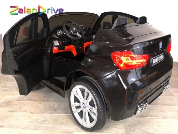 BMW X6 Pack M Noir 2 places, 12 volts, voiture électrique enfant 4