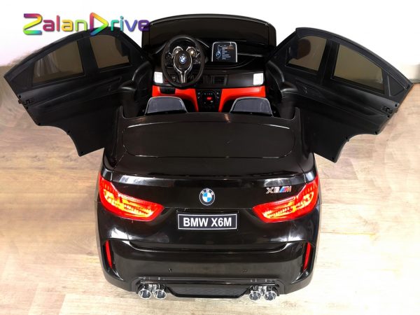 BMW X6 Pack M Noir 2 places, 12 volts, voiture électrique enfant 7