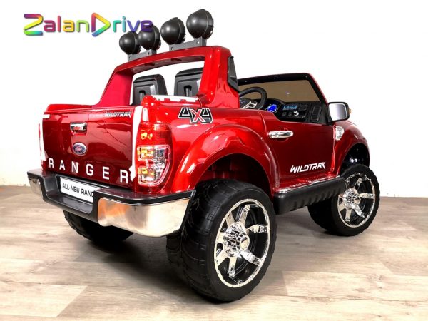 Ford Ranger Luxe Rouge, 12 volts, voiture électrique enfant 4