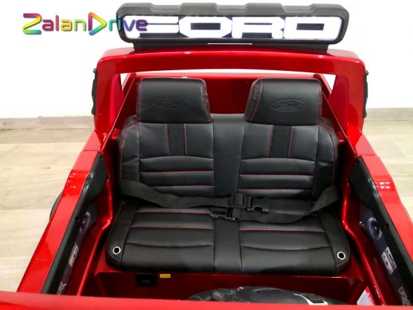 Ford Raptor Luxe Rouge, 12 volts, voiture électrique enfant 5