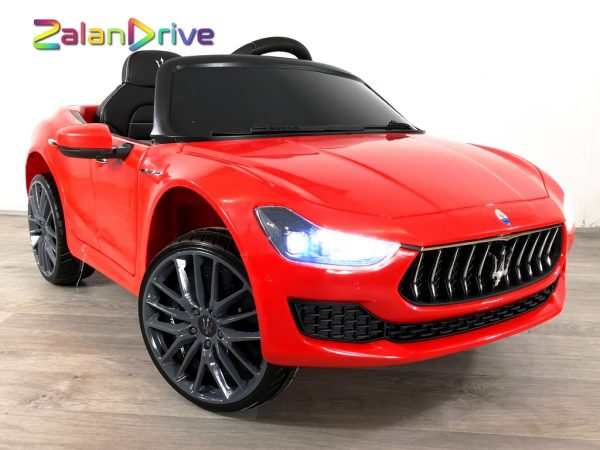 Maserati Ghibli Rouge, voiture électrique enfant 12 V
