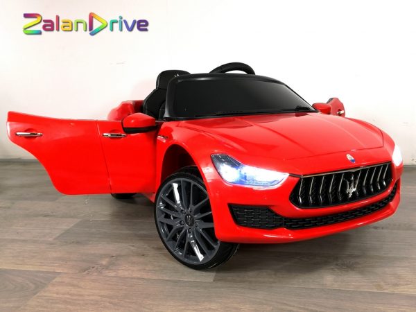 Maserati Ghibli Rouge, voiture électrique enfant 12 V 3