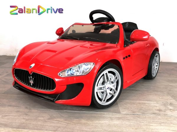Maserati GT Rouge, 12 volts, voiture électrique pour enfant