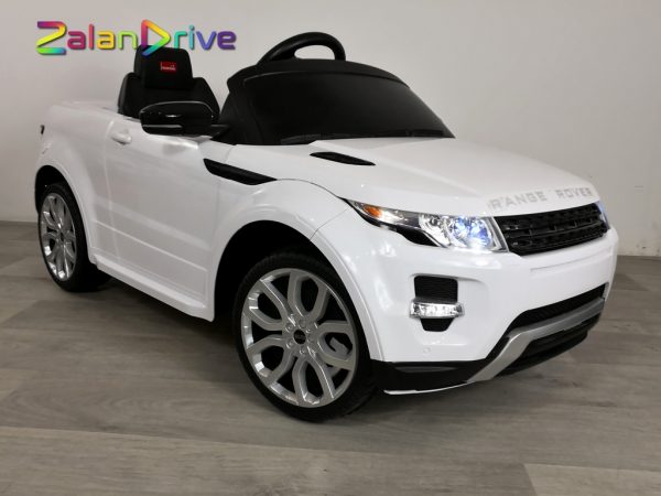 Range Rover Evoque Blanc, voiture électrique pour enfant 12 volts