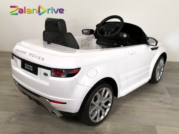 Range Rover Evoque Blanc, voiture électrique pour enfant 12 volts 3