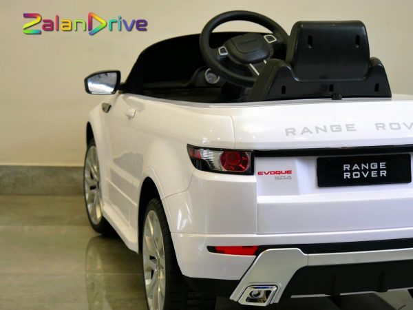 Range Rover Evoque Blanc, voiture électrique pour enfant 12 volts 4
