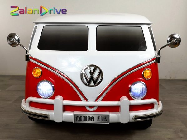 Volkswagen Combi Van Rouge, 12 volts, voiture électrique pour enfant 5