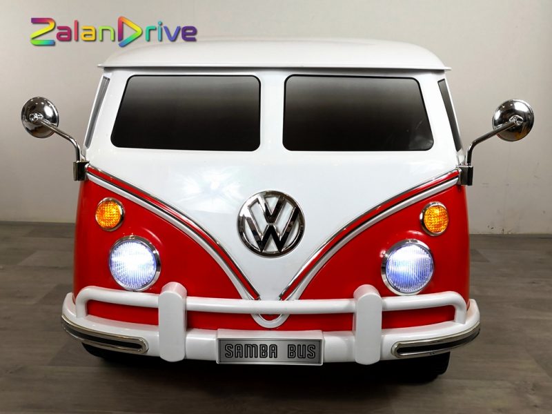 Volkswagen Combi Van Rouge, 12 volts, voiture électrique pour enfant 7