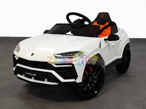 Lamborghini URUS Blanc, 12 volts, voiture électrique pour enfant