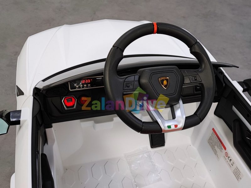 Lamborghini URUS Blanc, 12 volts, voiture électrique pour enfant 5