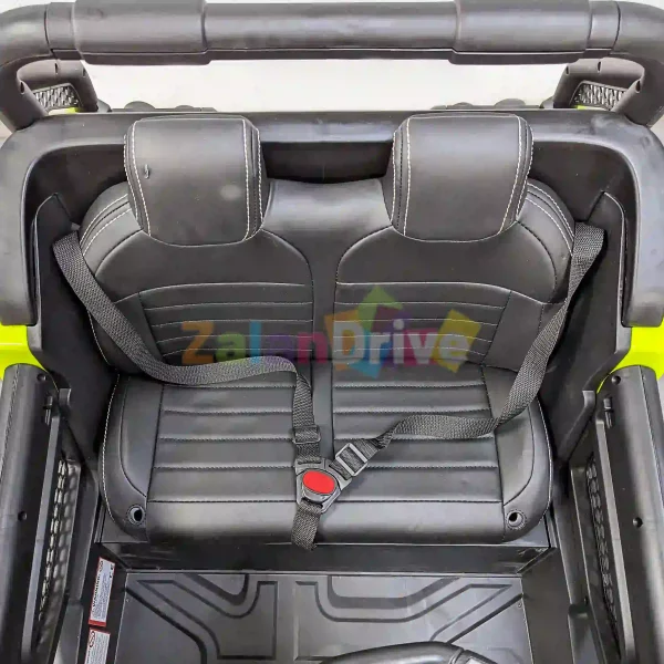 Mercedes Unimog XXL 2 x 12v  – PACK LUXE Vert Métallisé 4 moteurs 4